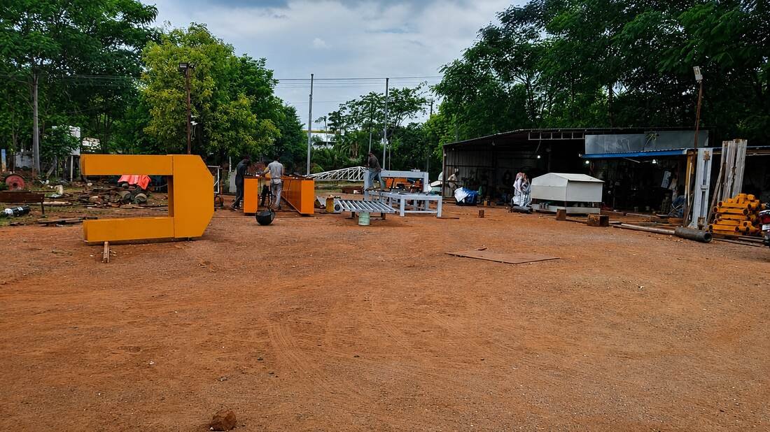 Sri Arunachalam Industries fabrication yard, Salem