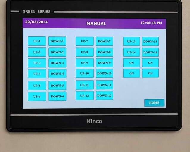 HMI Touchscreen Operator Interface