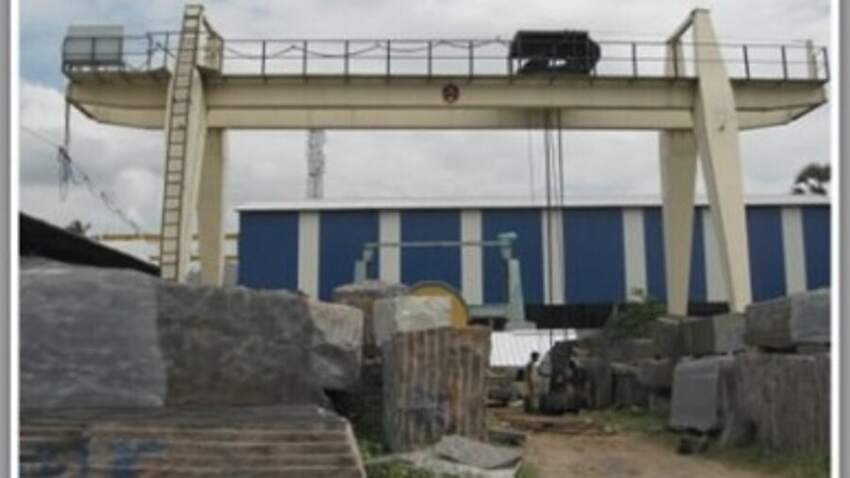 100 Ton gantry crane for heavy material handling