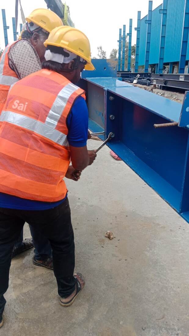 Site Installation — Erection Works