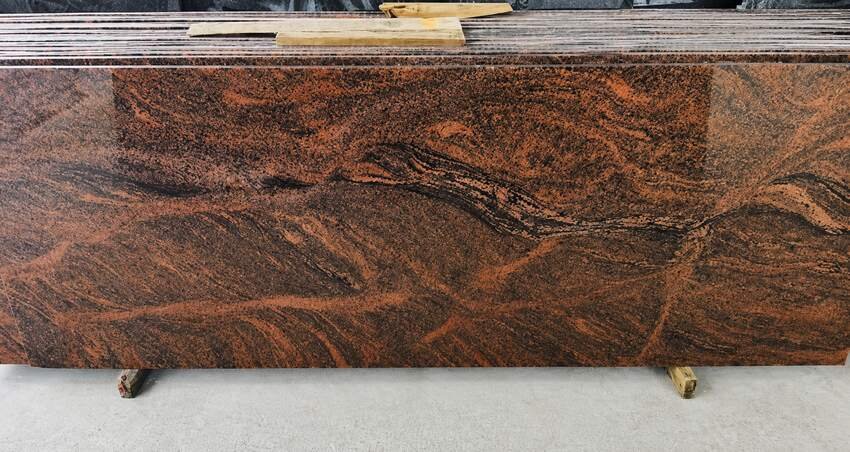 Rust Brown Granite Slab